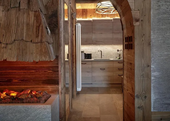 Appartement Cervinia Francois - Private Hot Tub Terrace, Location *